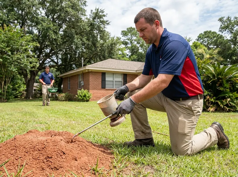 Fire Ant Yard Suppression in Gulfport, MS