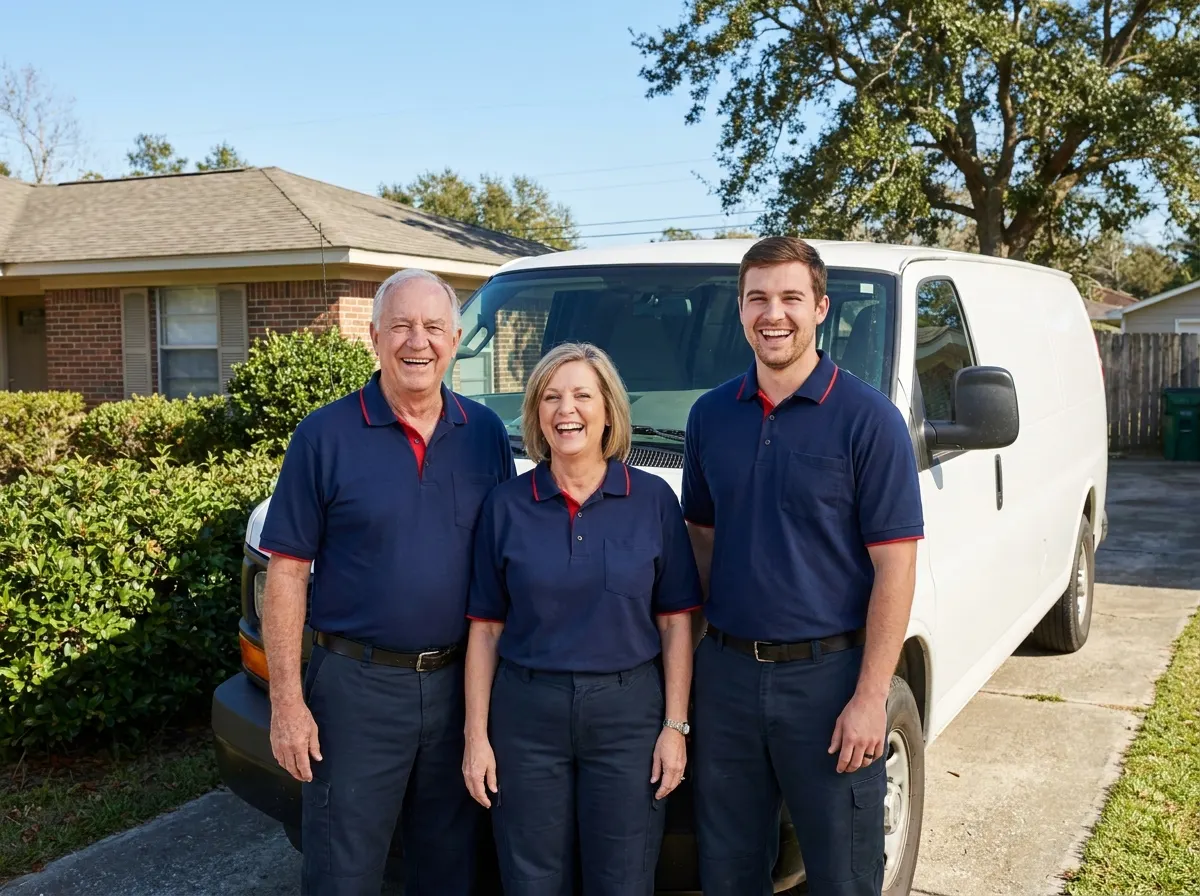 Lunexa Pest Defense pest control service team in Gulfport, MS
